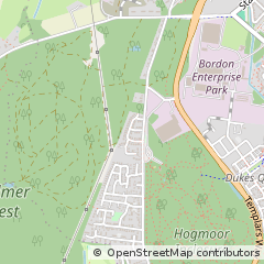 Map of Bordon