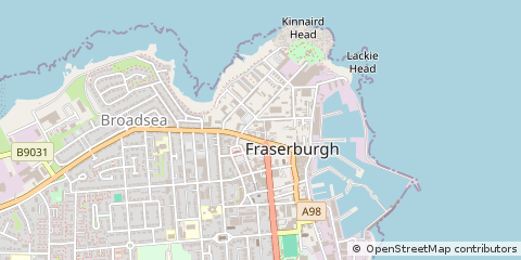 Map of Aberdeenshire
