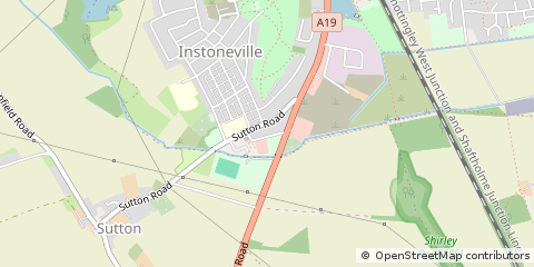 Map of Doncaster, South Yorkshire
