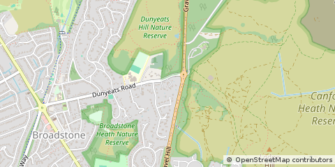 Map of Broadstone