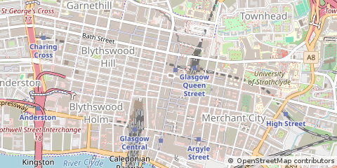 Map of Glasgow