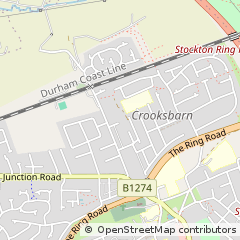 Map of Stockton-on-Tees