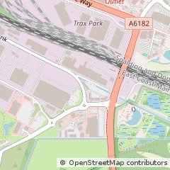 Map of Doncaster, South Yorkshire