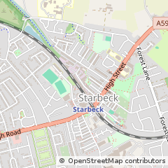 Map of Harrogate, North Yorkshire