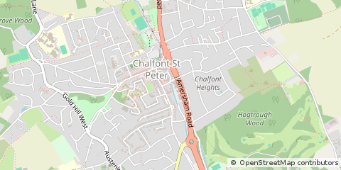 Map of Chalfont ST Peter, Buckinghamshire