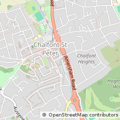 Map of Chalfont ST Peter, Buckinghamshire