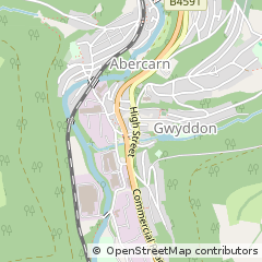 Map of Abercarn