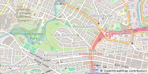 Map of Glasgow