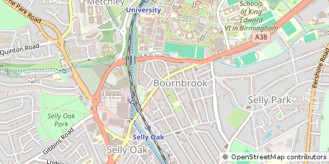 Map of Birmingham