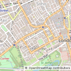 Map of Mayfair