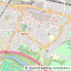 Map of Slough, Berks.