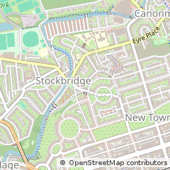 Map of Edinburgh, Lothian
