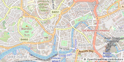 Map of Bristol