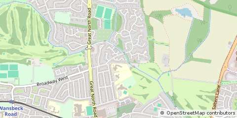 Map of Newcastle Upon Tyne