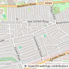 Map of Aberdeen