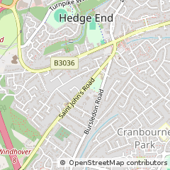 Map of Southampton, Hampshire