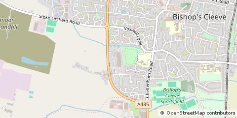 Map of Cheltenham
