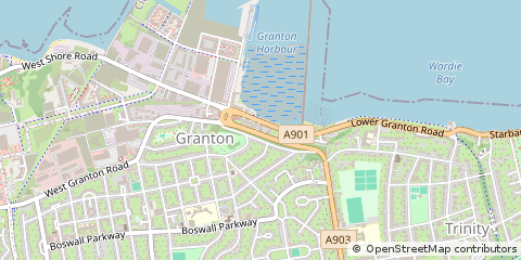Map of Edinburgh