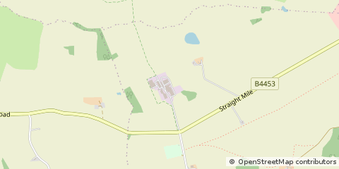 Map of Rugby, Warwickshire