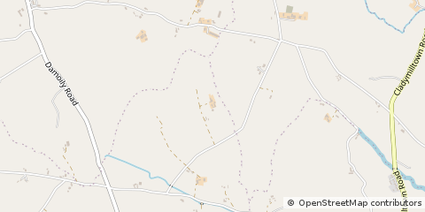 Map of Markethill, Co Armagh