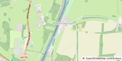 Map of Henley-on-Thames, Oxfordshire