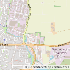 Map of ST. Ives, Cambridgeshire