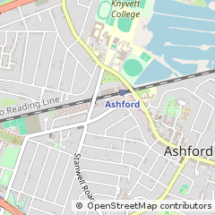 Map of Ashford