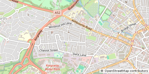 Map of Derby