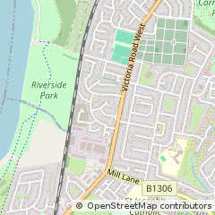 Map of Hebburn