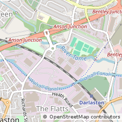 Map of Wednesbury