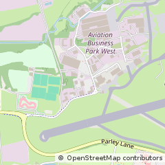 Map of Hurn, Dorset