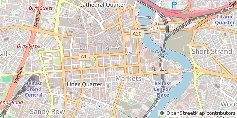 Map of Belfast