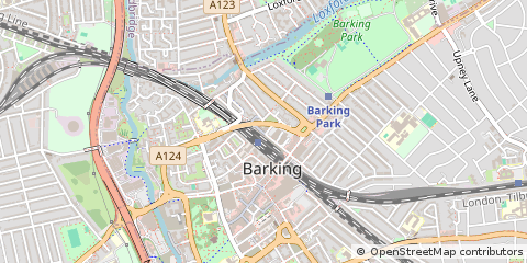 Map of Barking