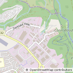 Map of Plymouth, Devon