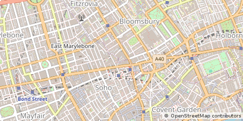 Map of London, Greater London