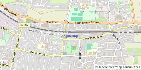 Map of Littlehampton, West Sussex