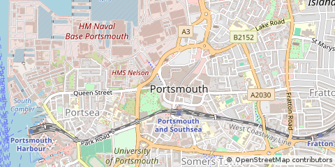 Map of Portsmouth