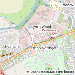 Map of Peterborough