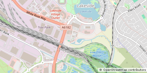 Map of Doncaster