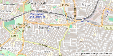Map of Southsea