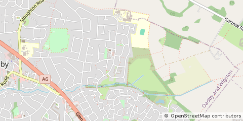 Map of Leicester