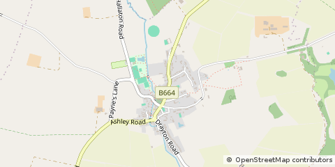 Map of Market Harborough, Leicestershire