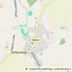 Map of Market Harborough, Leicestershire