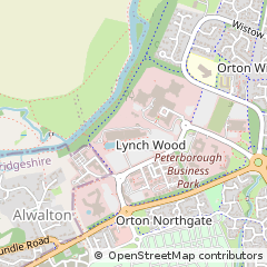 Map of Peterborough