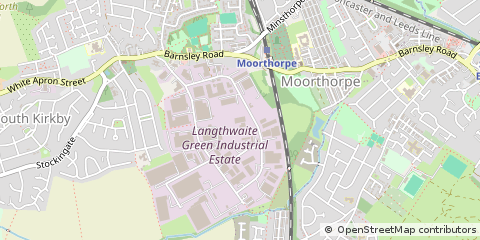 Map of Pontefract