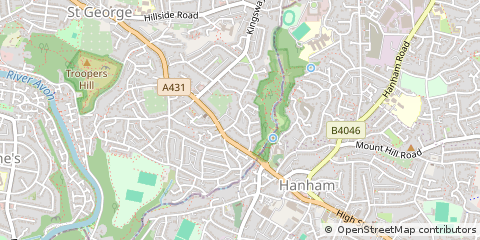 Map of Bristol