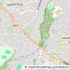 Map of Bristol