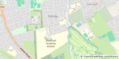 Map of Middlesbrough