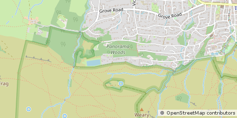 Map of Ilkley, West Yorkshire