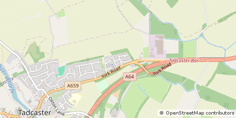 Map of Tadcaster